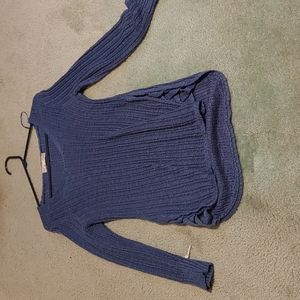 Blue sweater